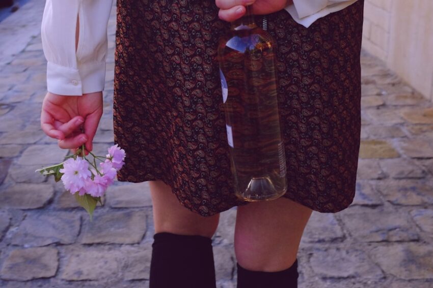 Photo spring skirt