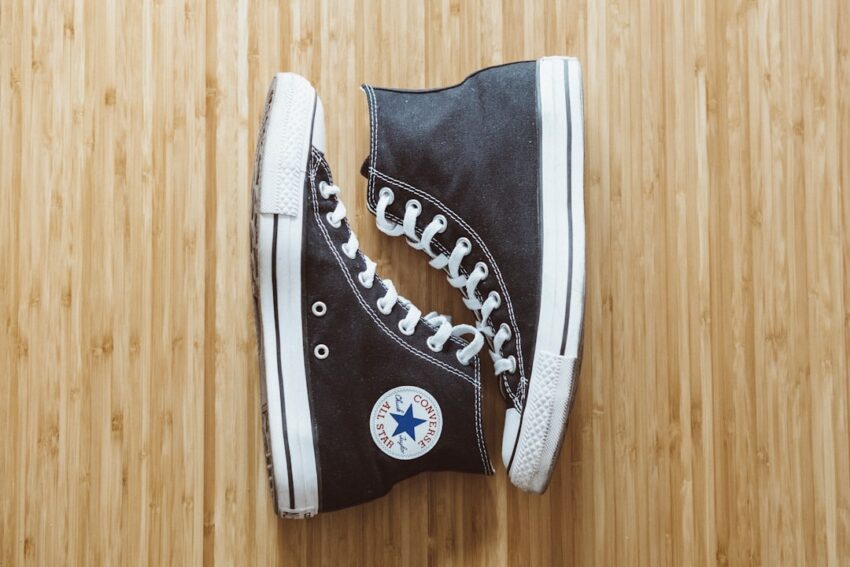 Photo high top sneakers