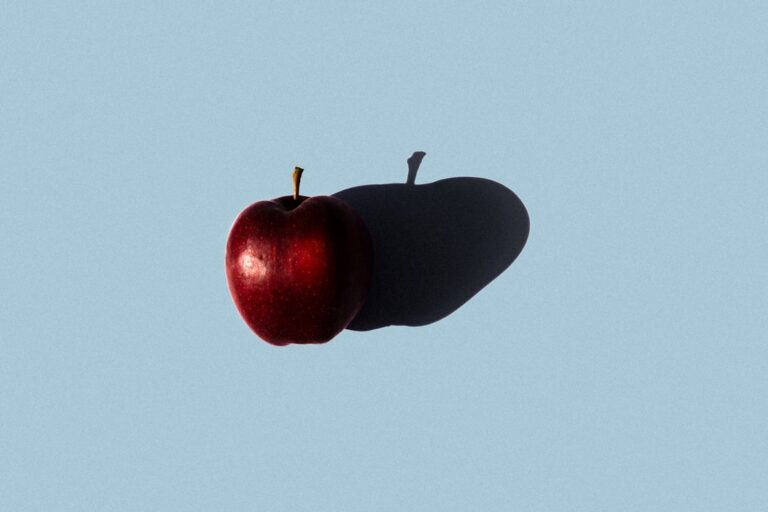 Photo apple shape