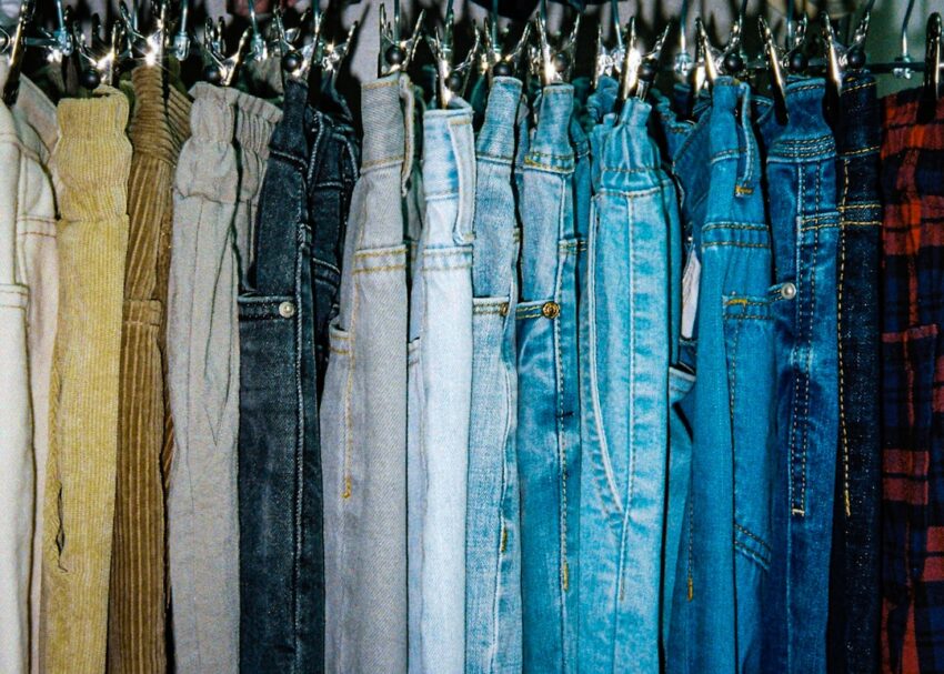 Photo women's jeans